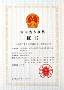 河南省***獎三等獎